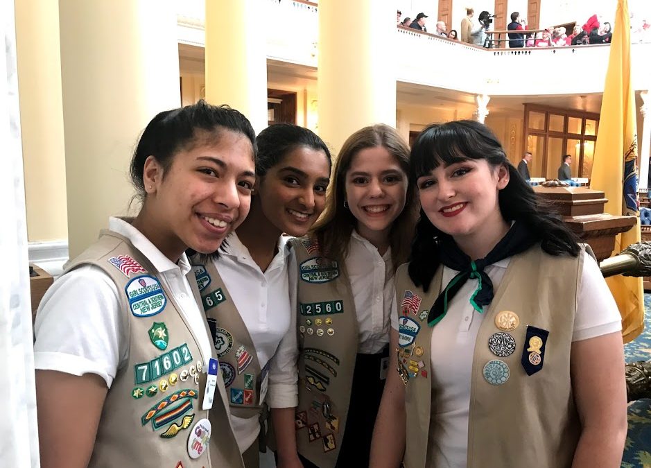 New Jersey Girl Scouts welcomes Seven New Female Legislators to the Honorary Troop in celebration of 106th Anniversary